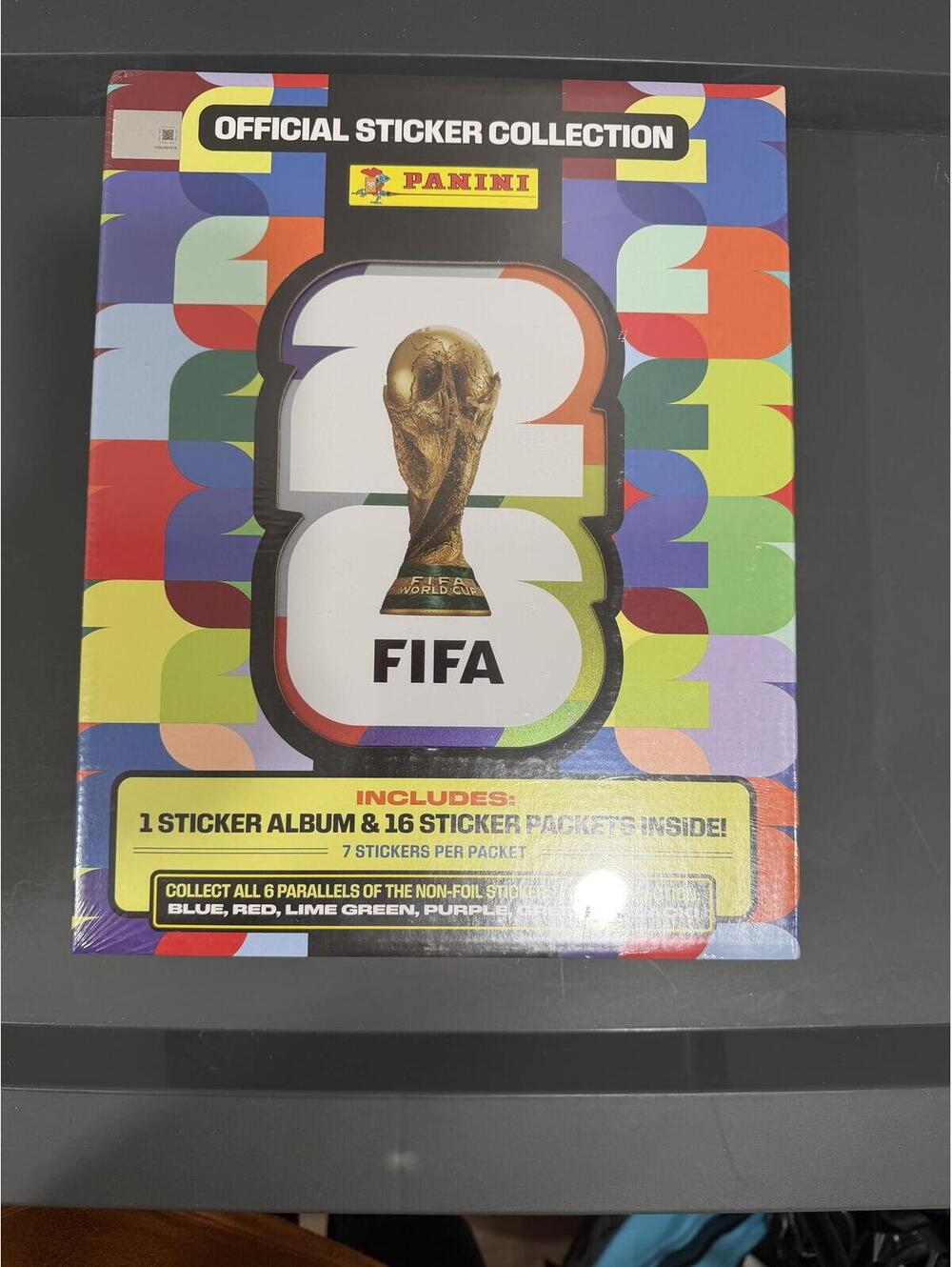 Panini FIFA World Cup 2026 Official Sticker Collection Album 16 Packs New Sealed